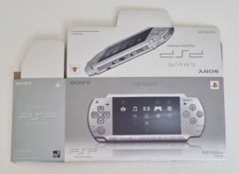 PSP Slim & Lite Ice Silver (PSP-2004 IS) Not for Sale Display box (new old stock)