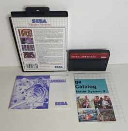 Master System Sonic the Hedgehog Spinball (CIB)