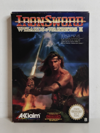 NES Iron Sword - Wizards & Warriors II (CIB) FRA