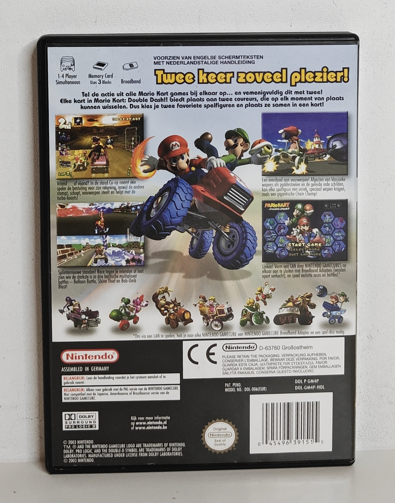 Gamecube Mario Kart Double Dash / The Legend of Zelda Collector's Edition (CIB) HOL