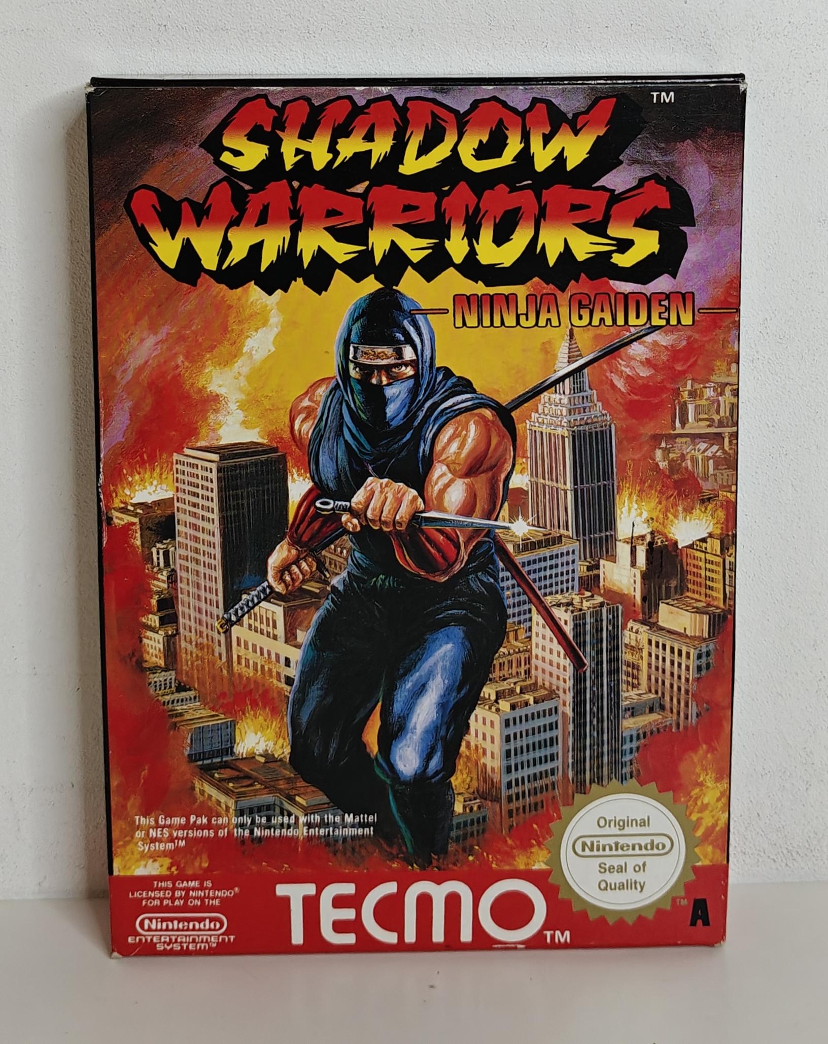 NES Shadow Warriors (CIB) UKV -PAL A-