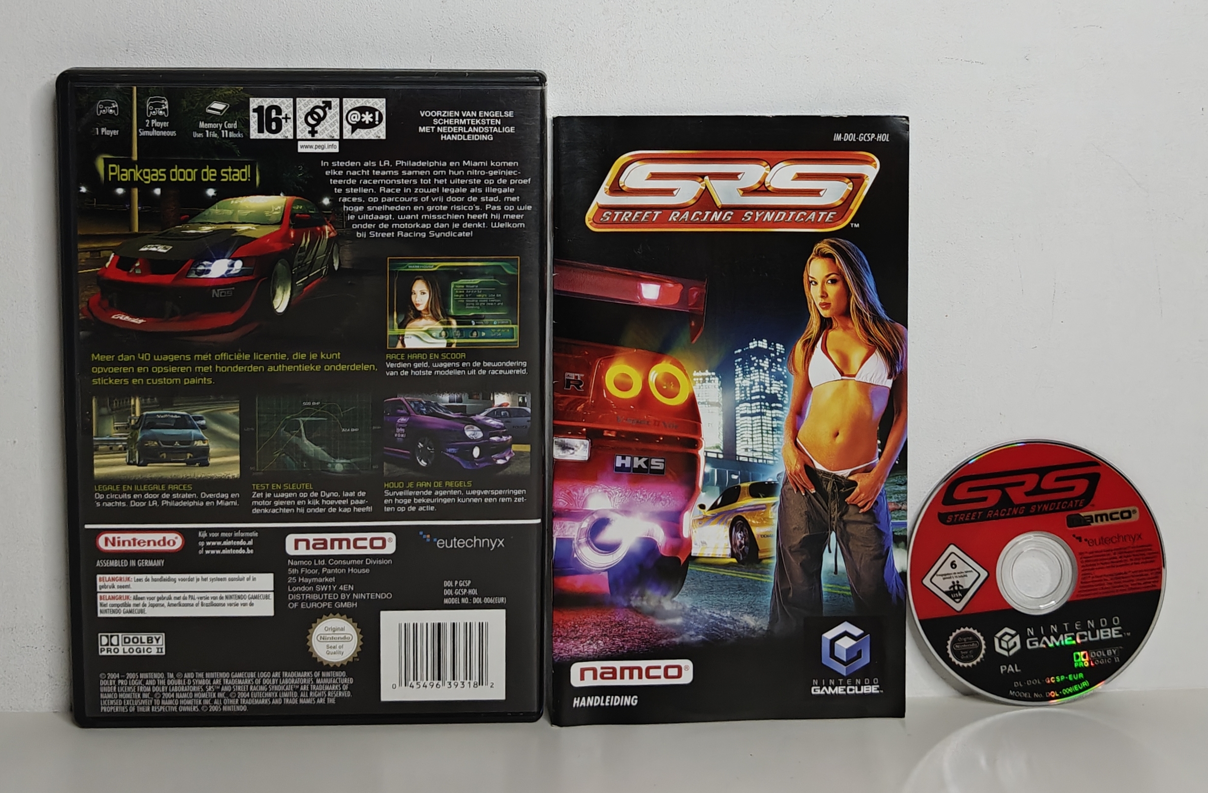 Gamecube SRS Street Racing Syndicate (CIB) HOL