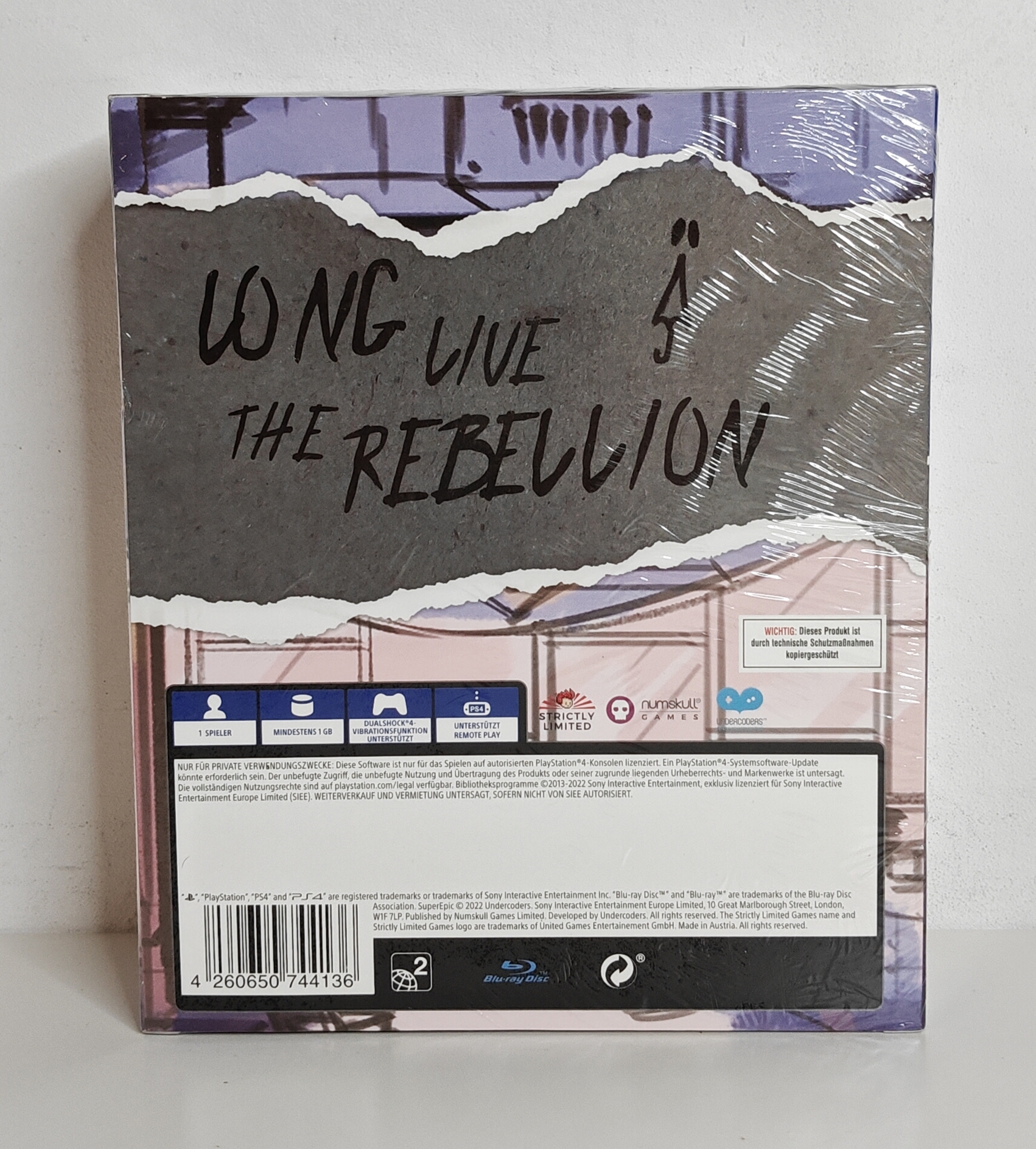 PS4 SuperEpic: The Entertainment War Special Limited Edition (factory slealed)
