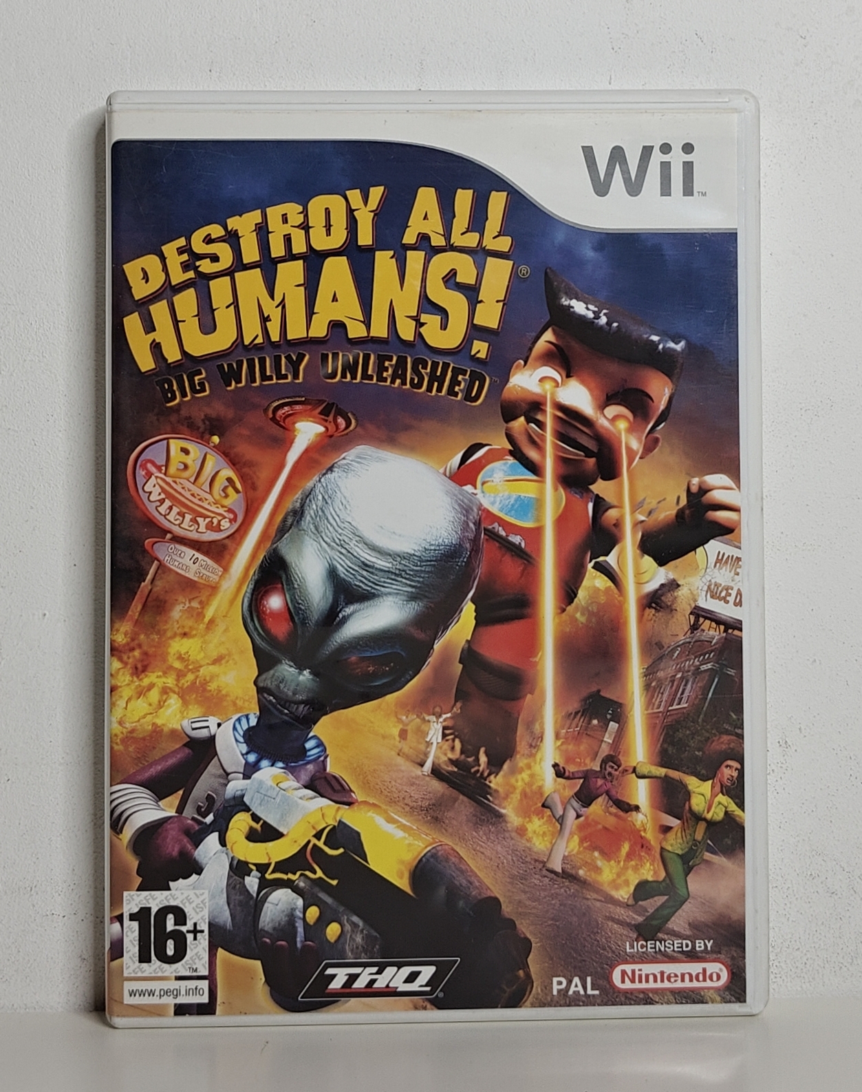 Wii Destroy All Humans ! Big Willy Unleashed (CIB) FAH