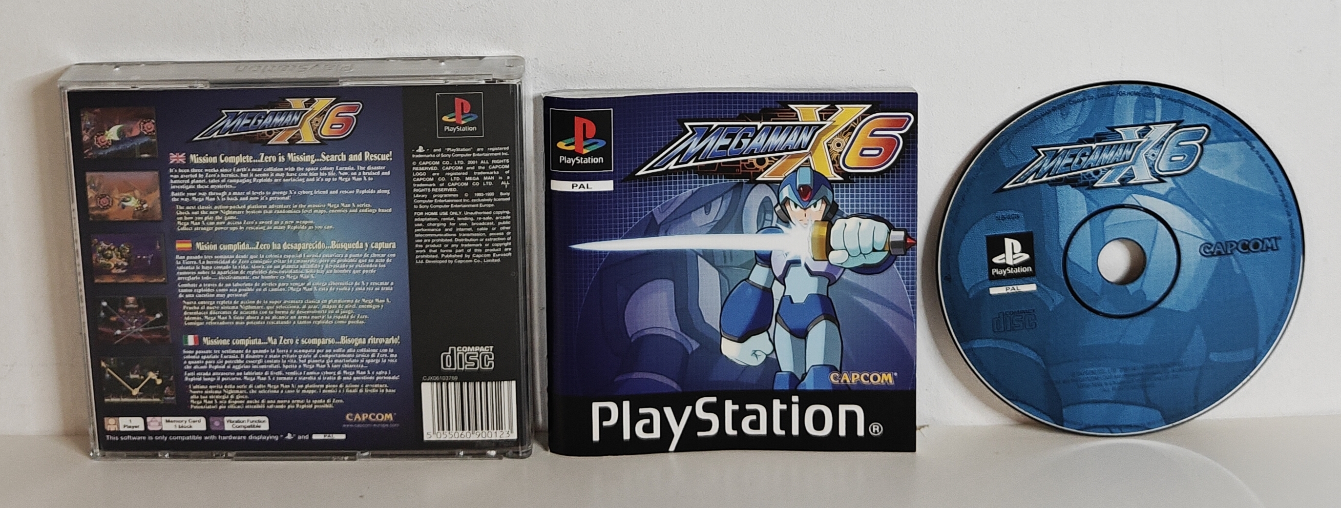 PS1 Mega Man X6 (CIB)