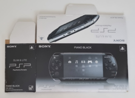 PSP Slim & Lite Piano Black (PSP-2004 PB) Not for Sale Display box (new old stock)