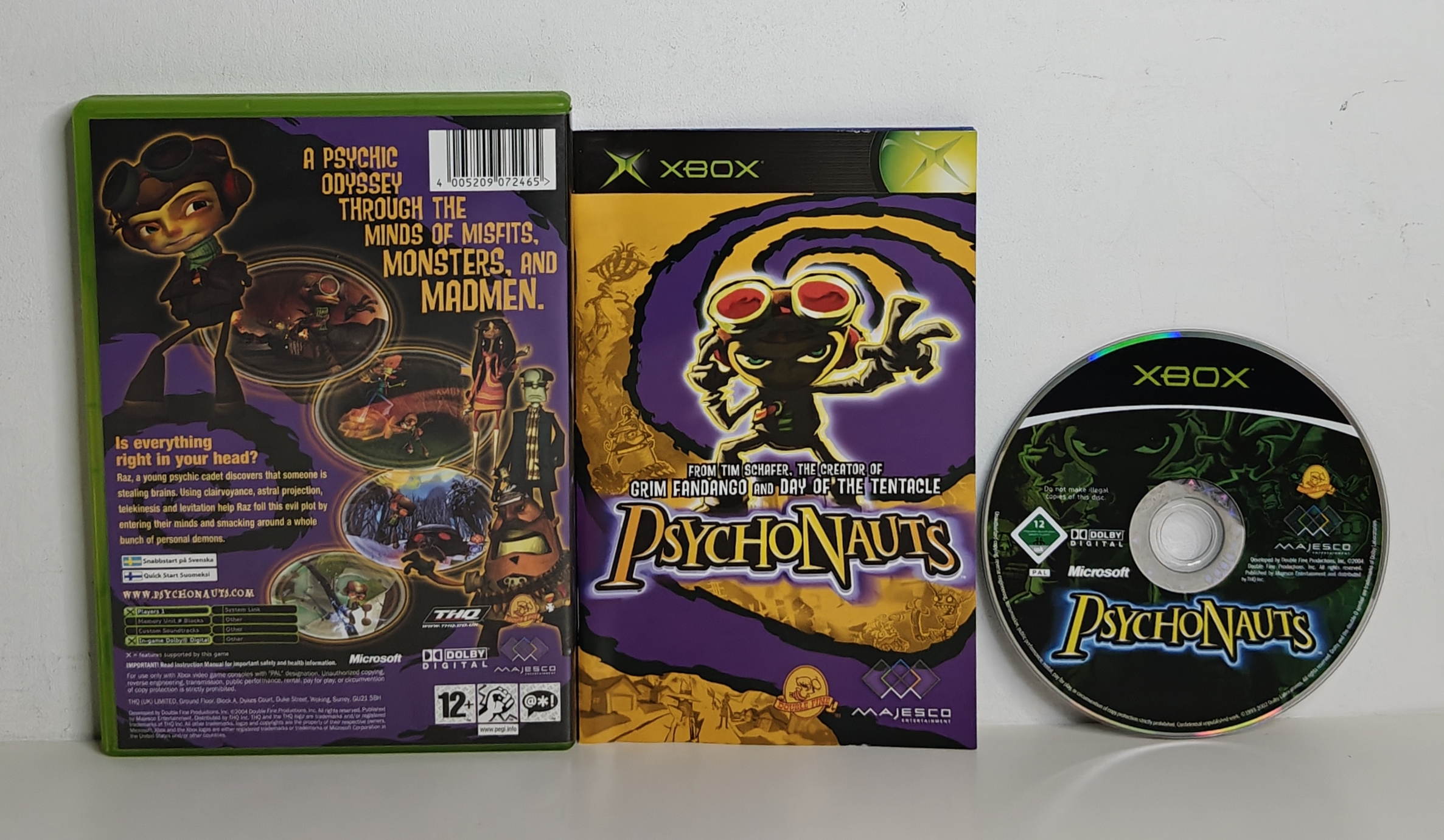 Xbox Psychonauts (CIB)