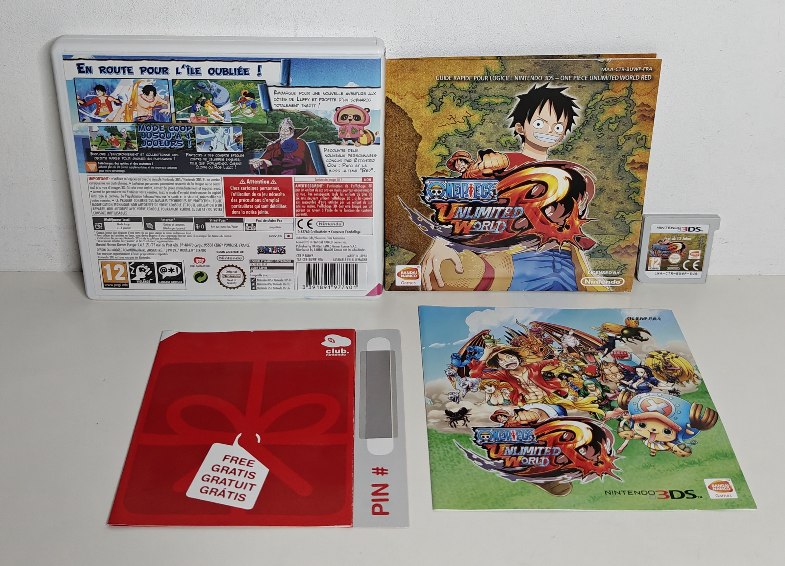3DS One Piece Unlimited World R (CIB) FRA