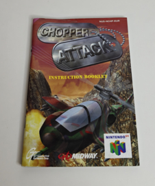 N64 Chopper Attack (manual) EUR