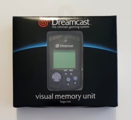 Dreamcast VMU Clear Smoke Black (complete)