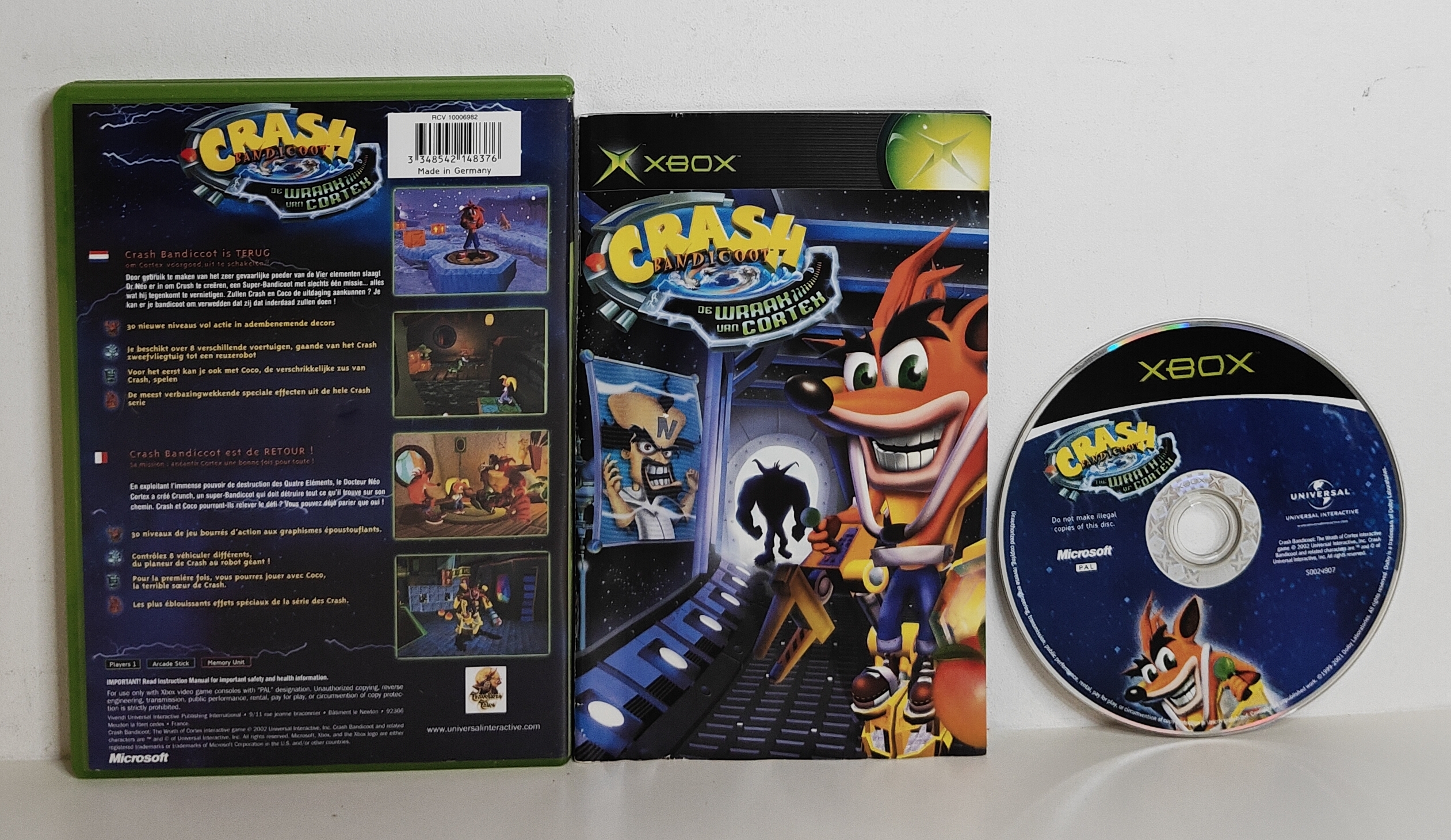 Xbox Crash Bandicoot - De Wraak van Cortex (CIB)
