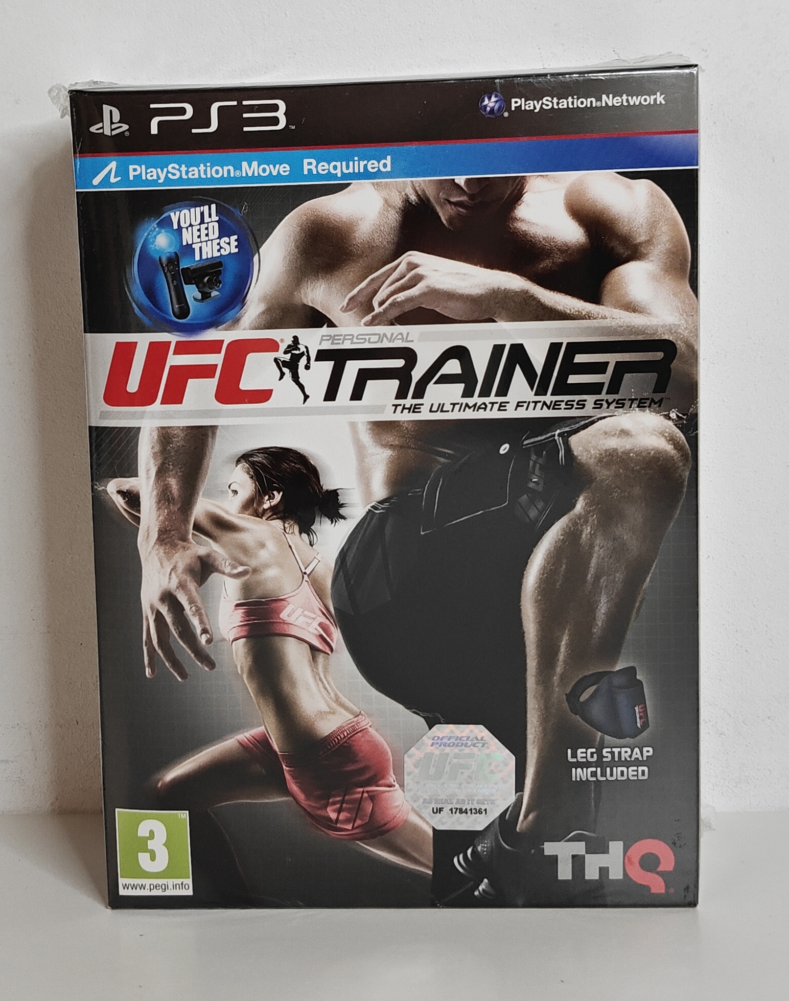 PS3 UFC Trainer big box version (factory sealed)