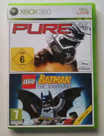 Xbox 360 Pure / LEGO Batman - The Videogame (CIB)