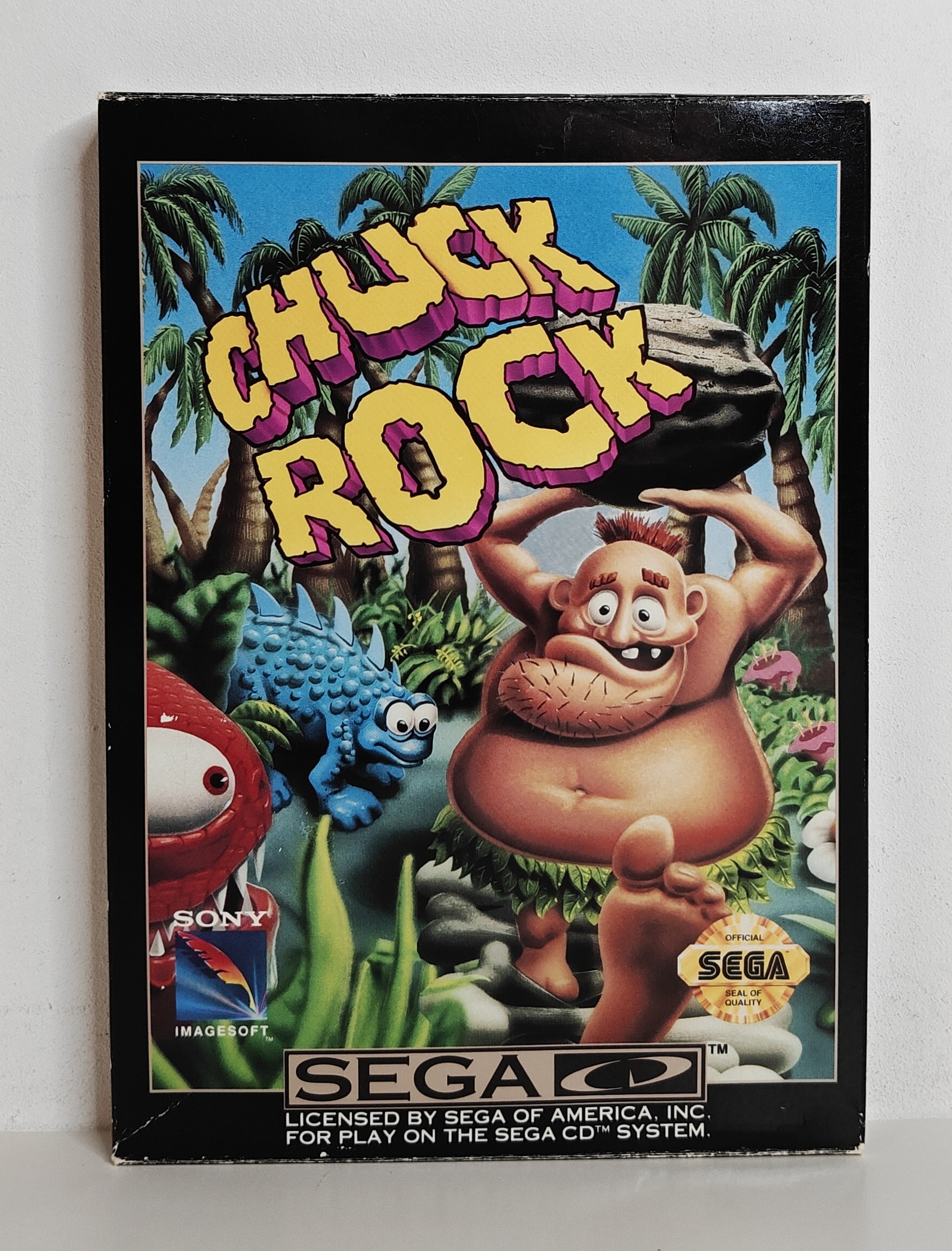 Sega CD Chuck Rock (CIB)