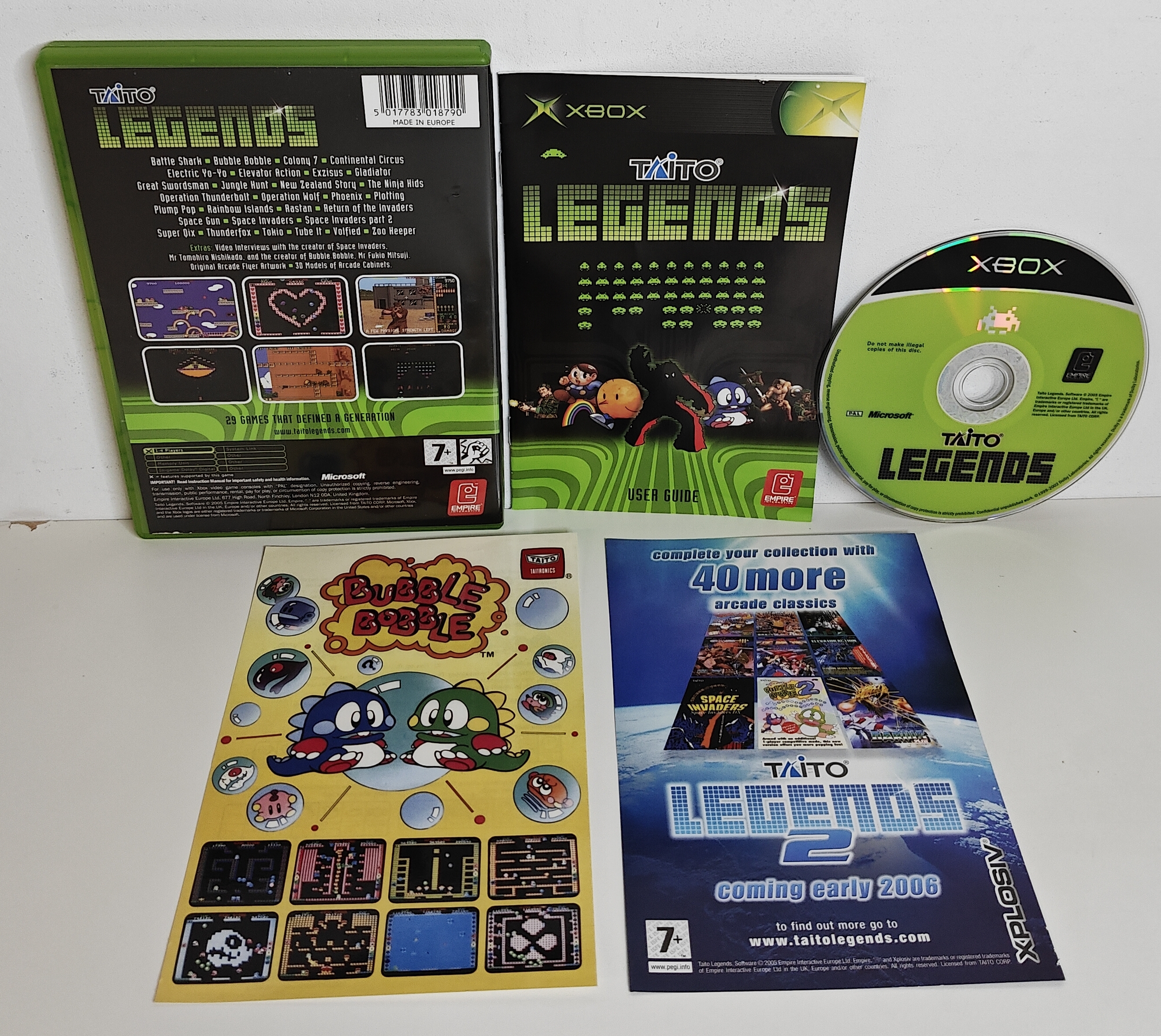 Xbox Taito Legends (CIB)