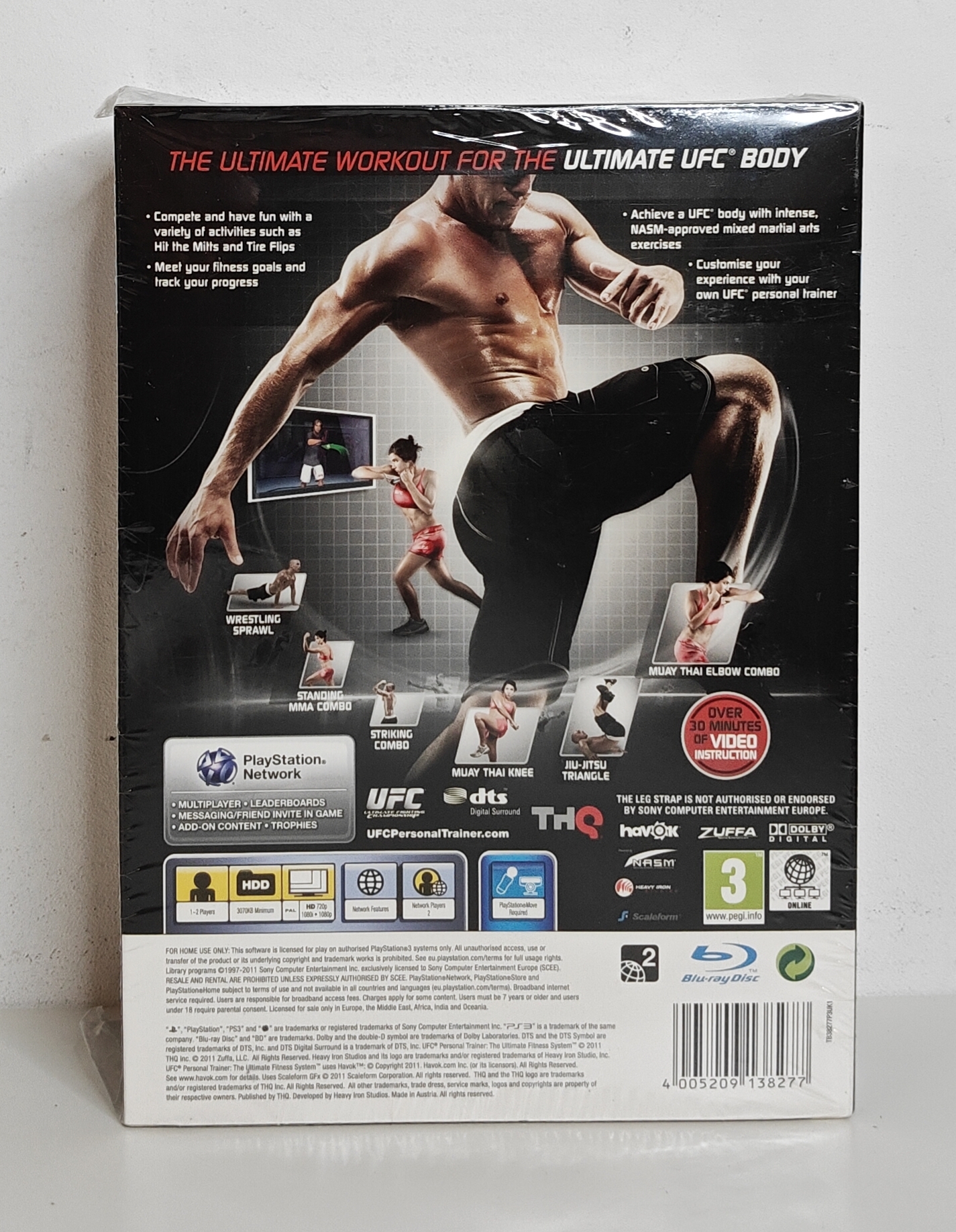 PS3 UFC Trainer big box version (factory sealed)