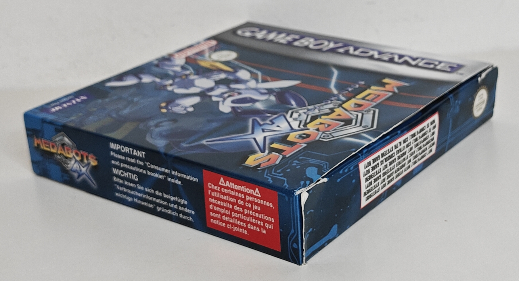 GBA Medabots Rokusho Ver. AX (CIB) EUR