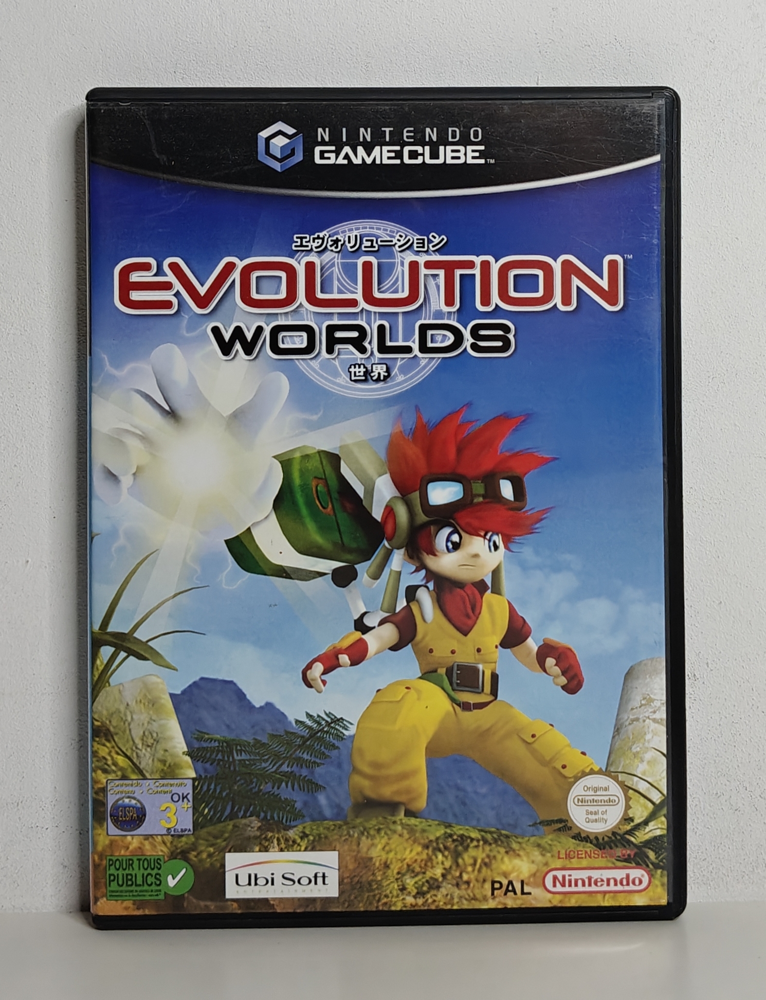 Gamecube Evolution Worlds (CIB) FAH