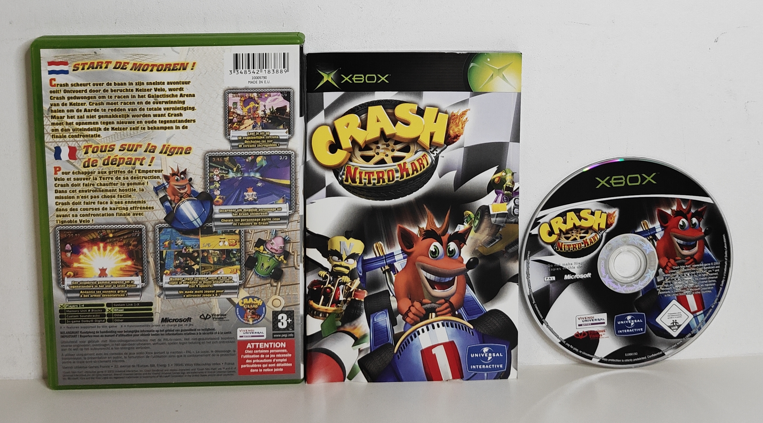 Xbox Crash Nitro Kart (CIB)