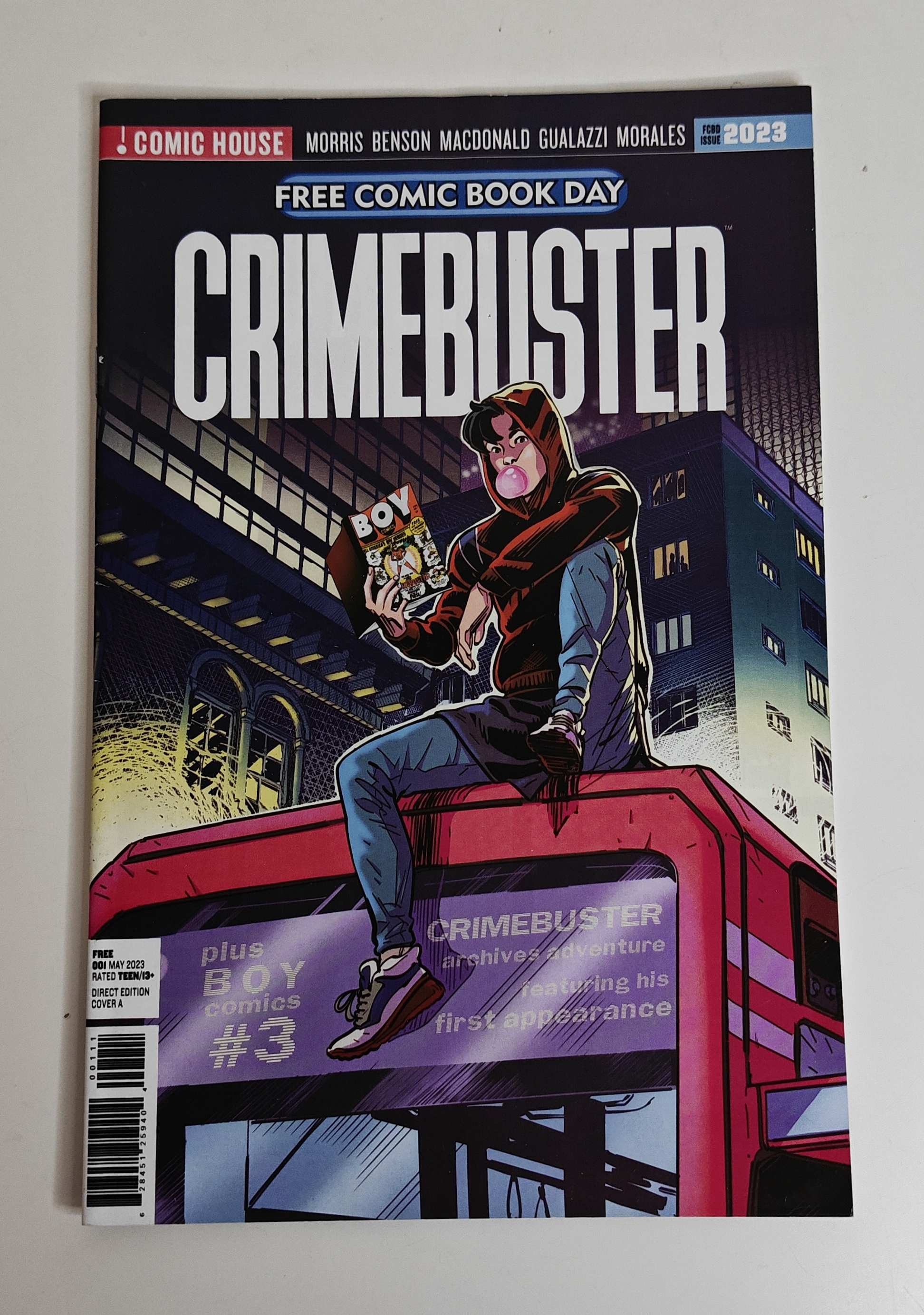 Free Comic Book Day 2023 Crimebuster #001