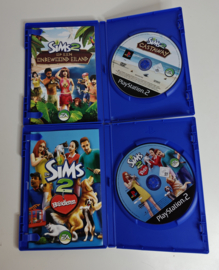PS2 De Sims 2 Triple Collection 2008 (CIB)