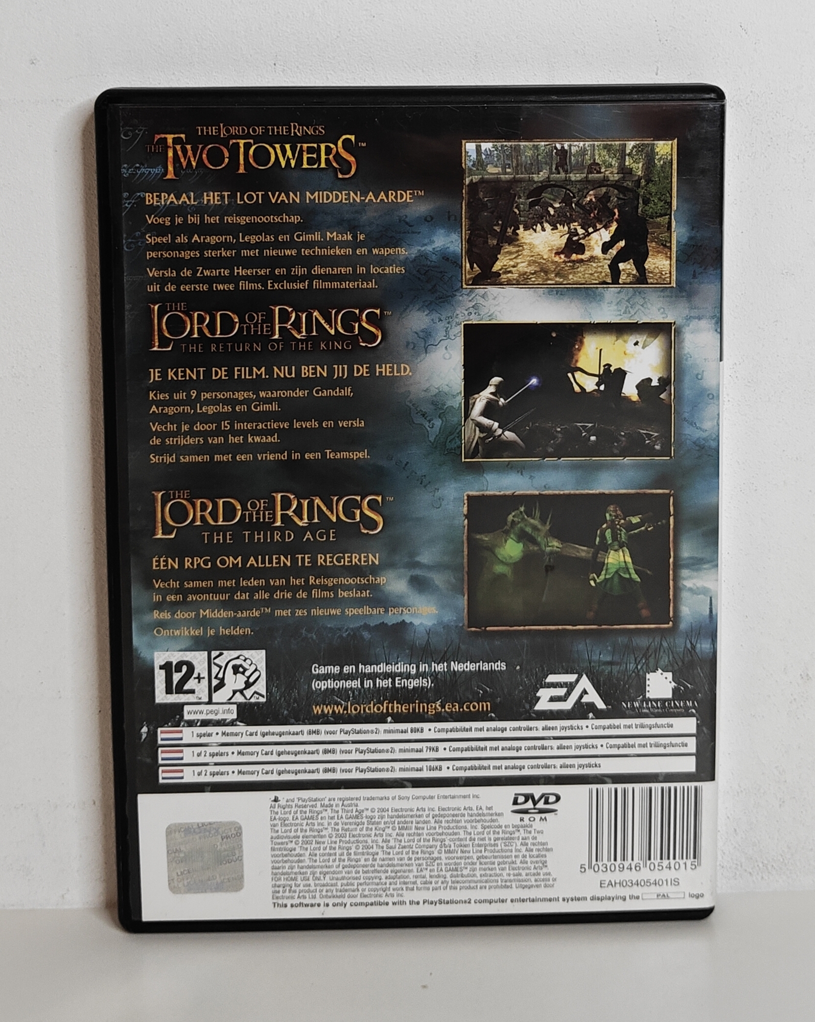PS2 The Lord of the Rings Collectie (CIB)