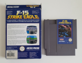 NES F-15 Strike Eagle (Box + Cart) FRA