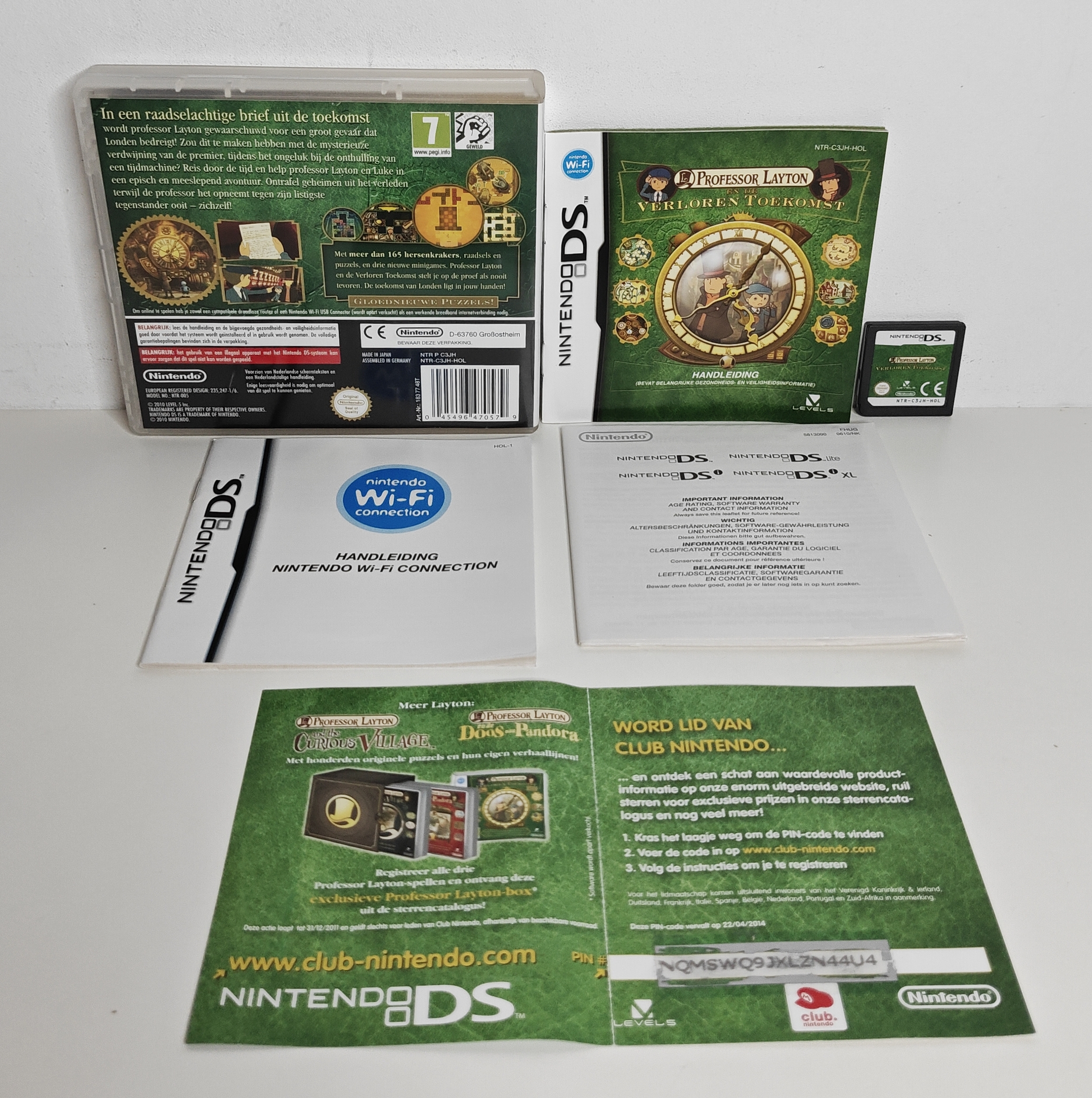 DS Professor Layton en de Verloren Toekomst (CIB) HOL
