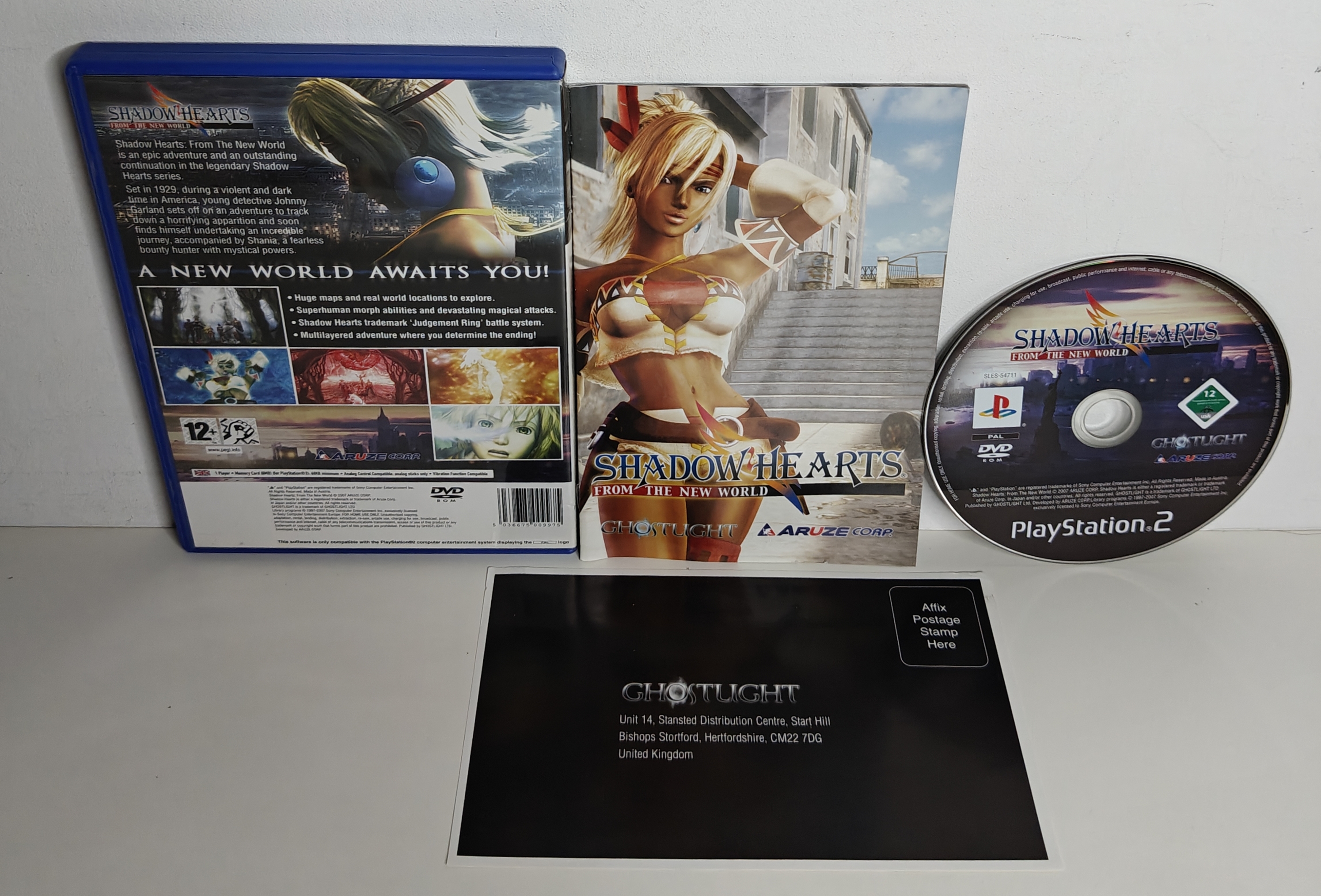 PS2 Shadow Hearts From the New World (CIB)