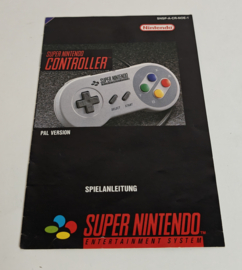 SNES Super Nintendo Controller Spielaanleitung (manual) NOE-1