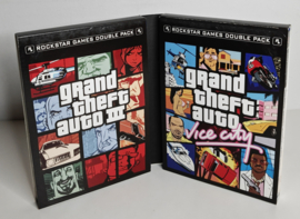 PS2 Grand Theft Auto Double Pack (CIB)