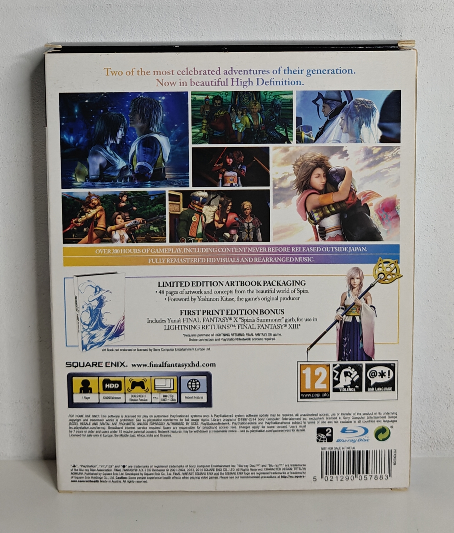 PS3 Final Fantasy X / X-2 HD Remaster Limited Edition (CIB)
