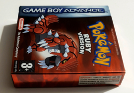 GBA Pokémon Ruby Version (CIB) NHAU