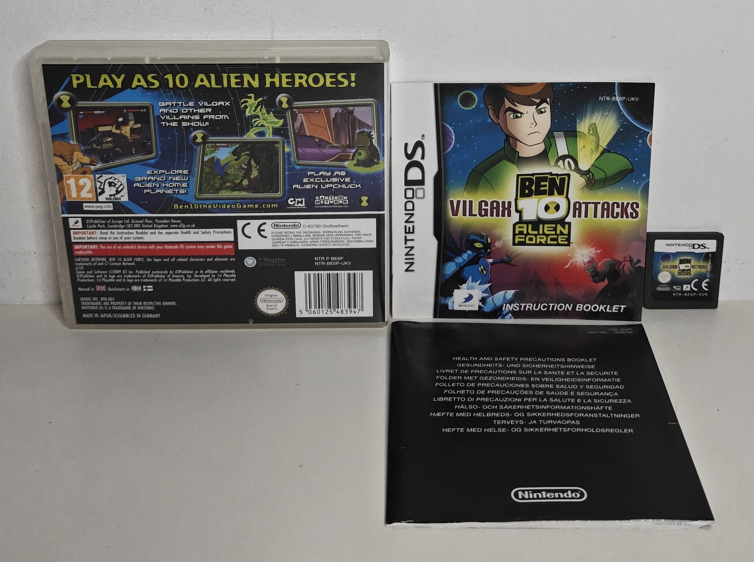 DS Ben 10 Alien Force Vilgax Attacks (CIB) UKV