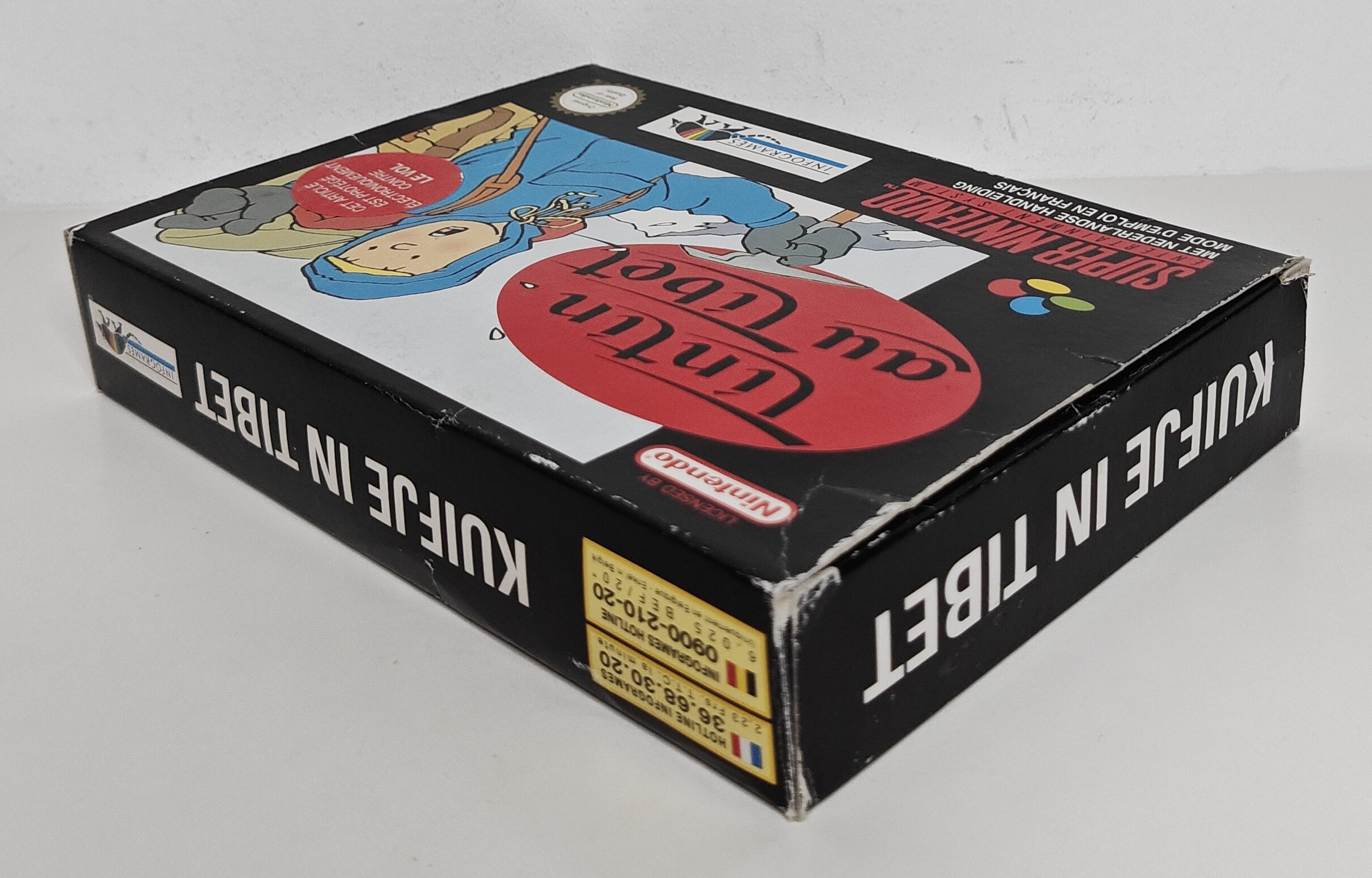 SNES Tintin au Tibet (CIB) FAH-1