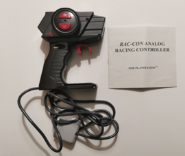 PS1 Rac Con Analog Racing Controller Joytech (complete)