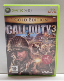 Xbox 360 Call of Duty 3 Gold Edition (CIB)