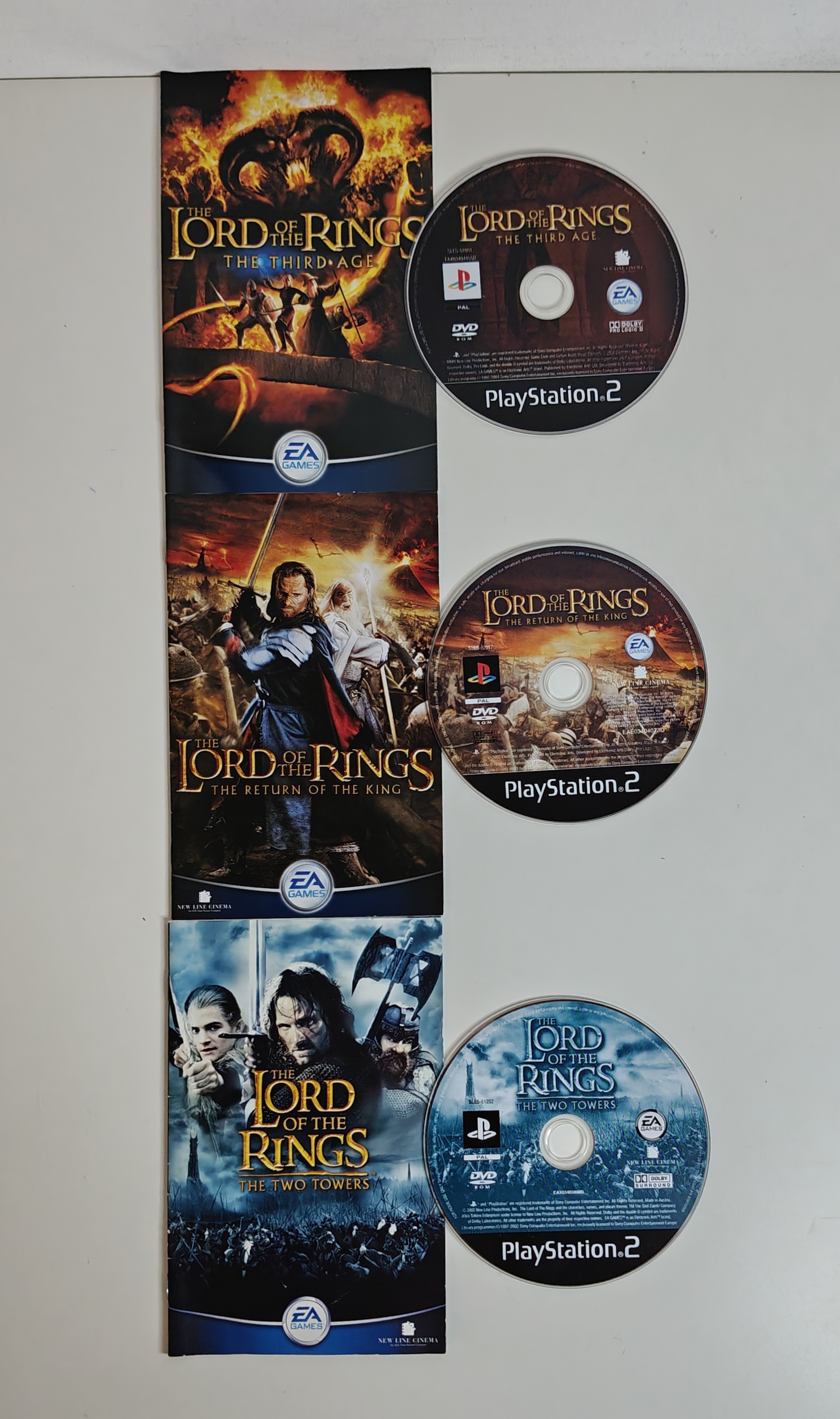 PS2 The Lord of the Rings Collectie (CIB)