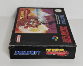 SNES ZERO The Kamikaze Squirrel (box + cart) FAH