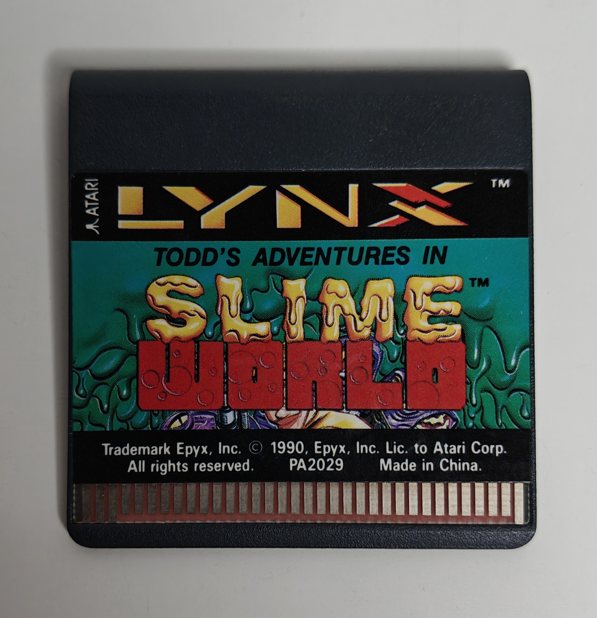 Atari Lynx Todd's Adventures in Slime World (cart only)