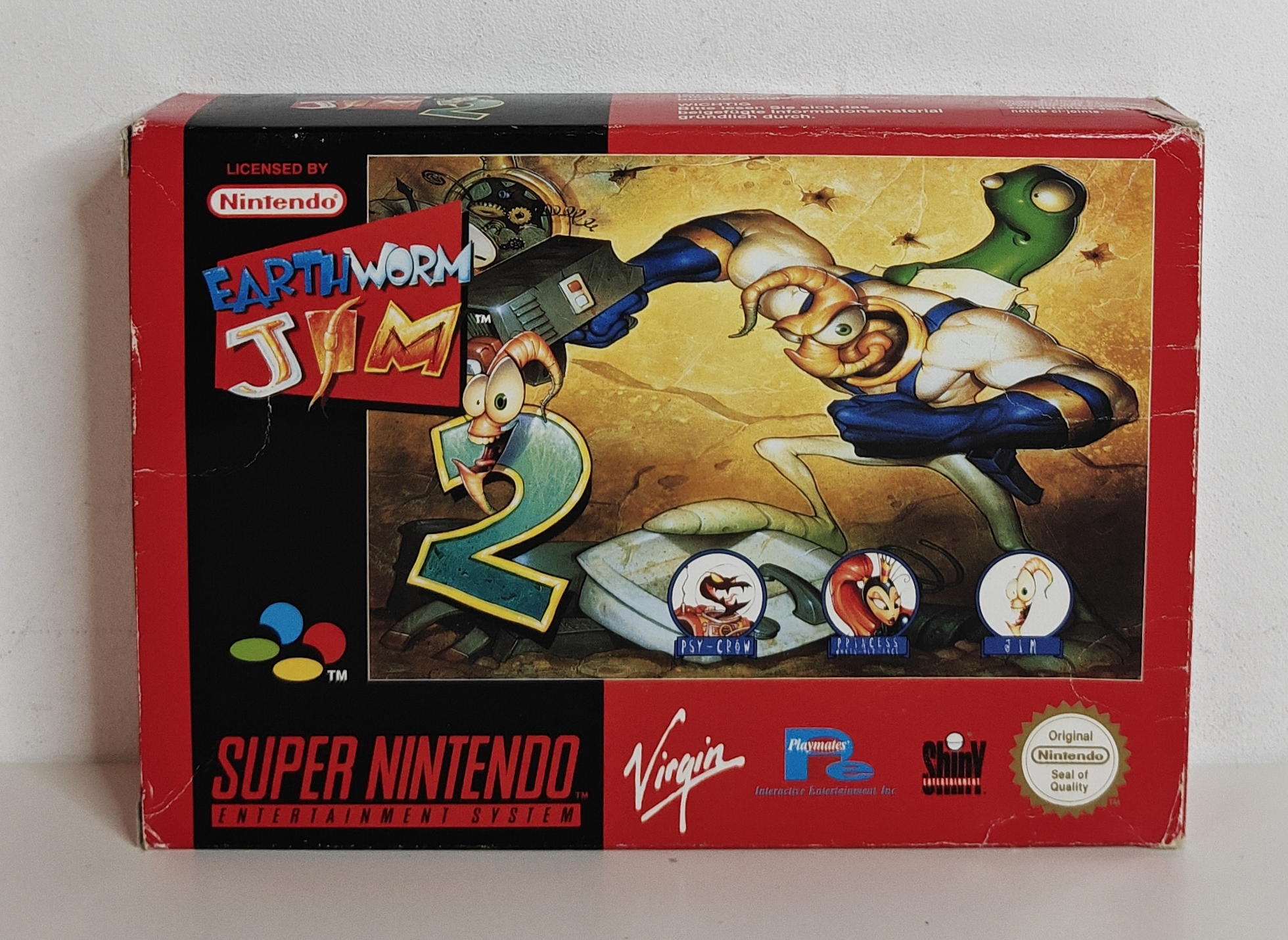 SNES Earthworm Jim 2 (CIB) EUR