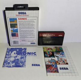 Master System Sonic the Hedgehog (CIB)