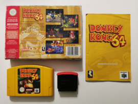 N64 Donkey Kong 64 Collector's Edition Yellow Game Pak (CIB) AUS - With Expansion Pak -