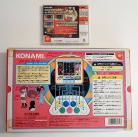 Dreamcast Pop'n Music Controller + Game (CIB) Japanese Version
