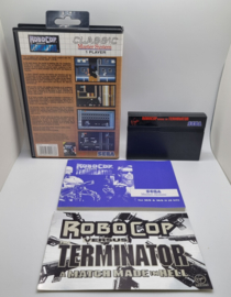 Master system Robocop Versus the Terminator - Classic Series (CIB) with sticker