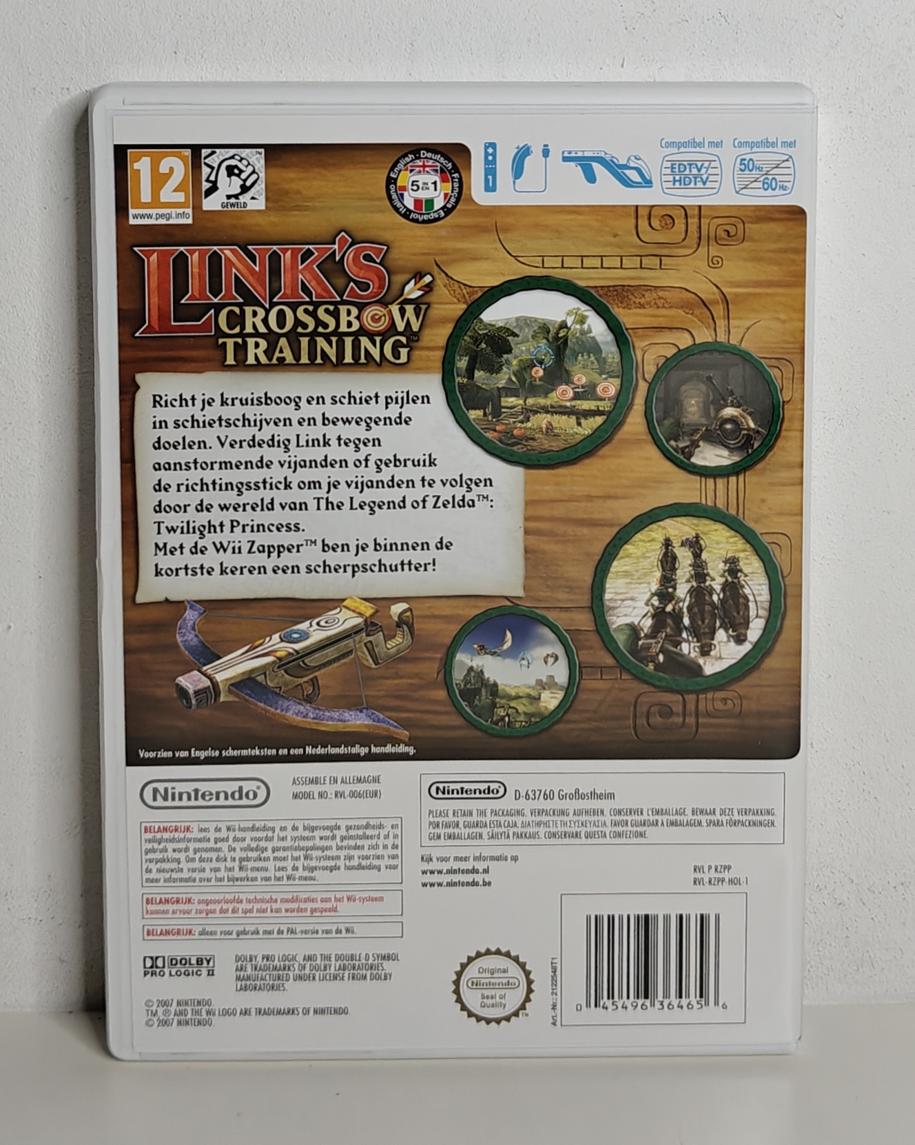 Wii Link's Crossbow Training Bundle (NOS) EUR-4