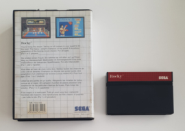 Master System Rocky (Box + Cart)