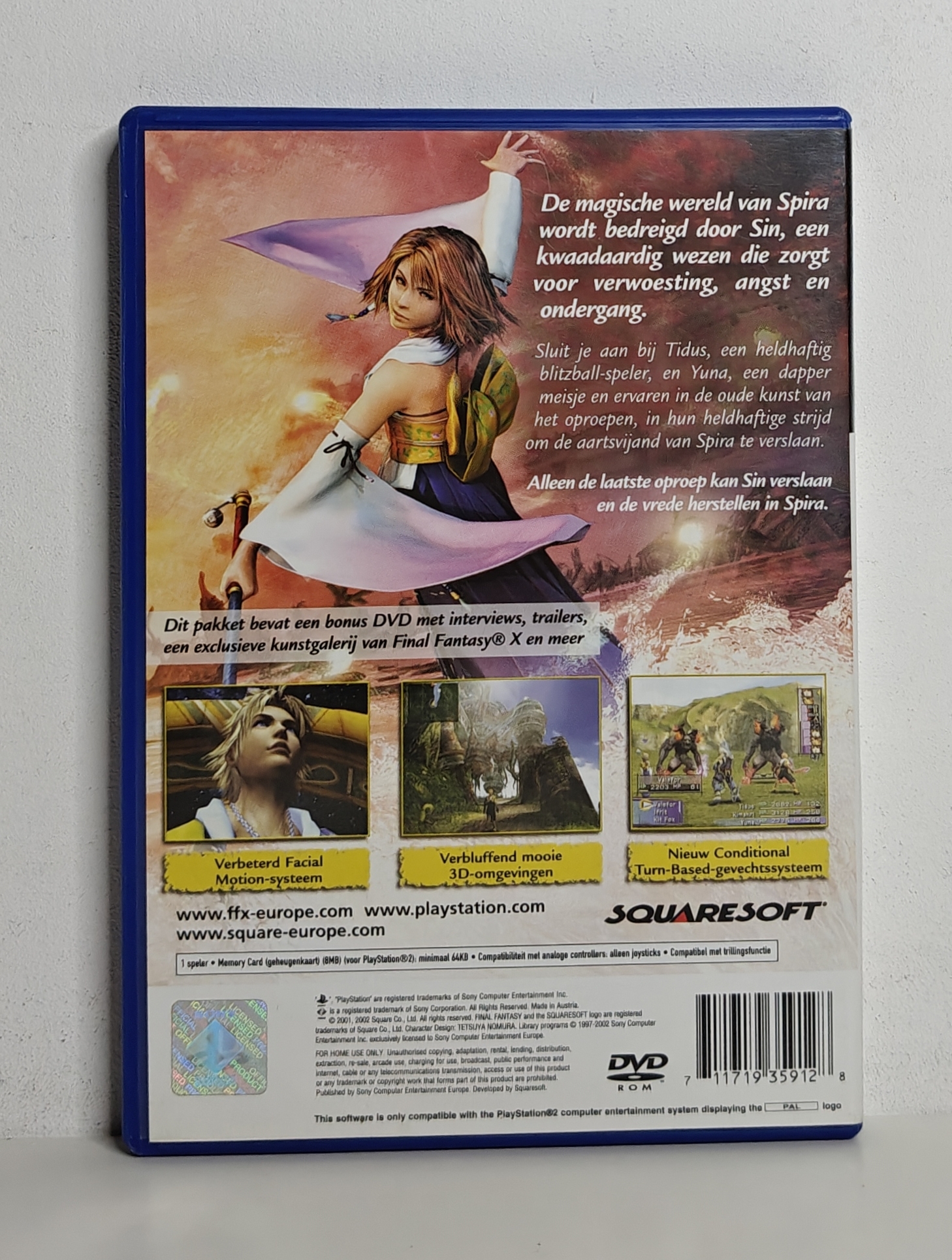 PS2 Final Fantasy X (CIB) Incl. Bonus DVD