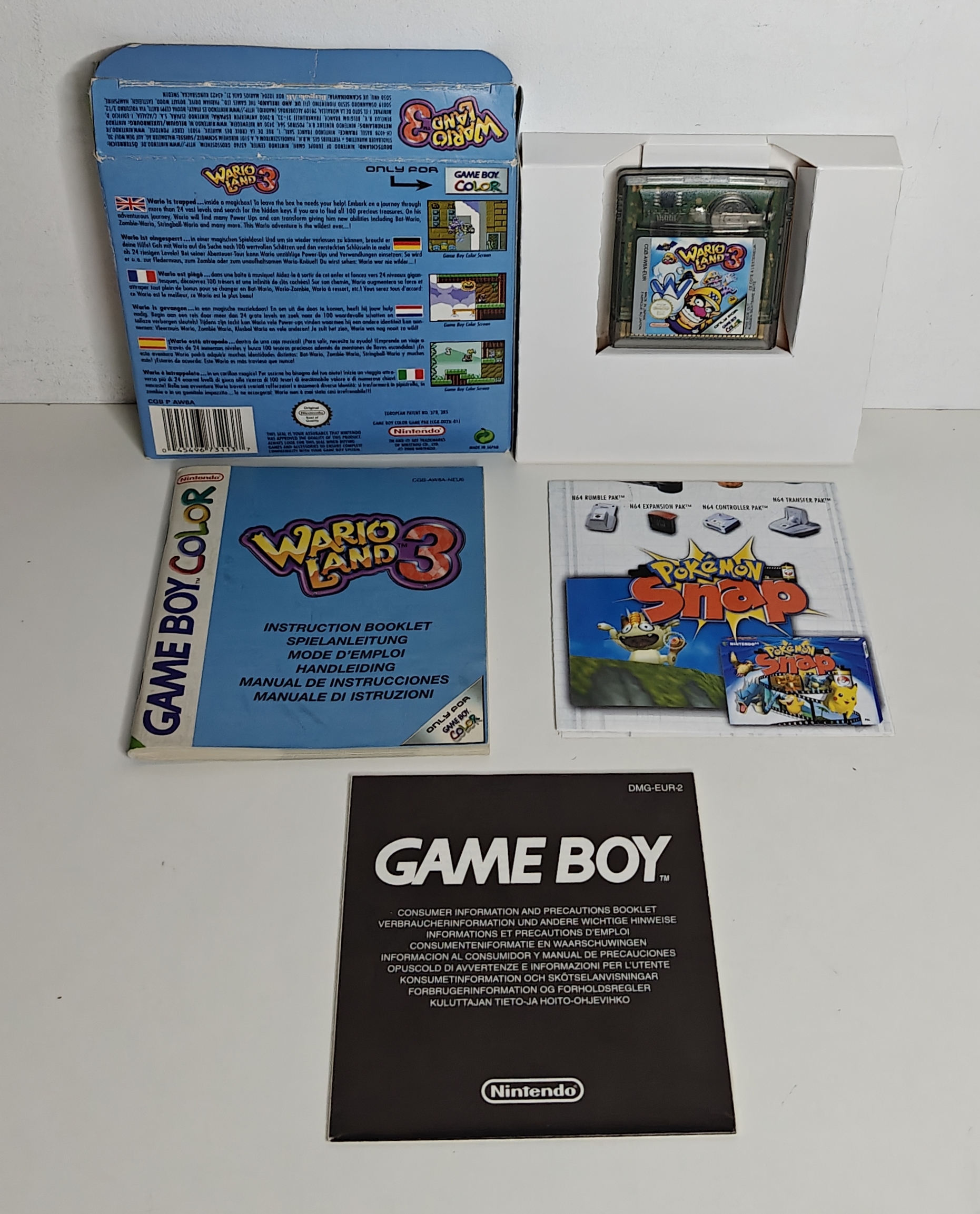 GBC Wario Land 3 (CIB) NEU6