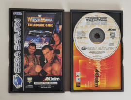 Saturn WWF Wrestlemania The Arcade Game (CIB)